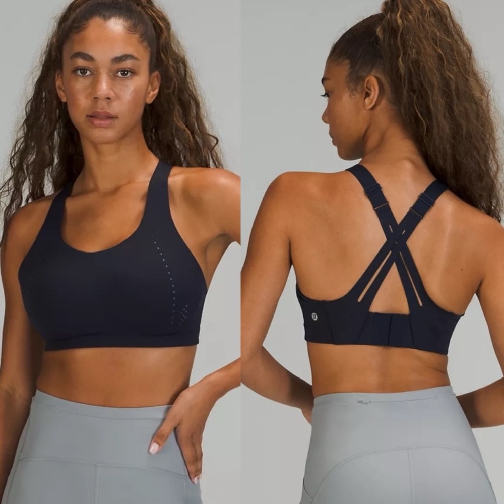 Lululemon AirSupport Bra High Support True Navy